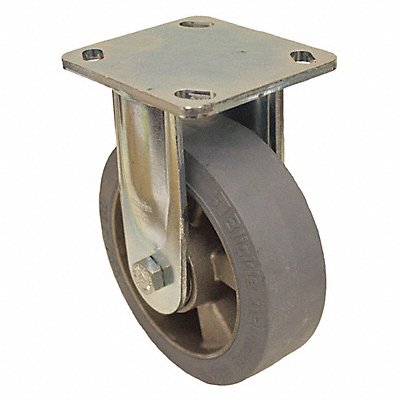GRAINGER BHSALEV125K14SG Standard Plate Castor Rigid 550 lb.