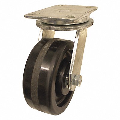 GRAINGER P29SPH060R18 Standard Plate Castor Swivel 2000 lb.