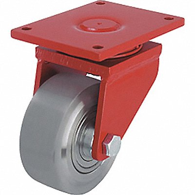 GRAINGER LSSVS150K35 Standard Plate Castor Swivel 6600 lb.