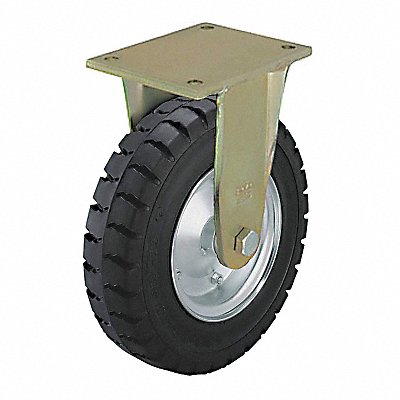GRAINGER BSVLE410K Plate Castor w/ Flat Free Rigid 2090 lb.