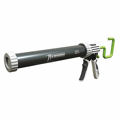 NEWBORN 820AL Caulk Gun Aluminum Grey/White