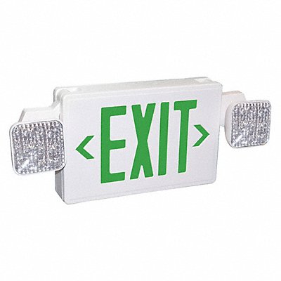 LUMAPRO 489K14 ExtSgn EmLt Plst Nic Cadm LED 1W