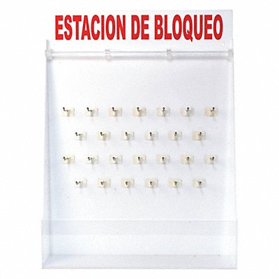 BRADY 121509 Lockout Board 26 H x 19-1/2 W