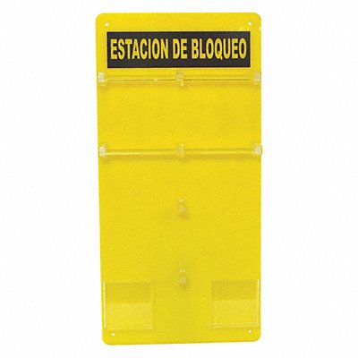 BRADY 121506 Padlock Station 23-1/2 H x 11-1/2 W