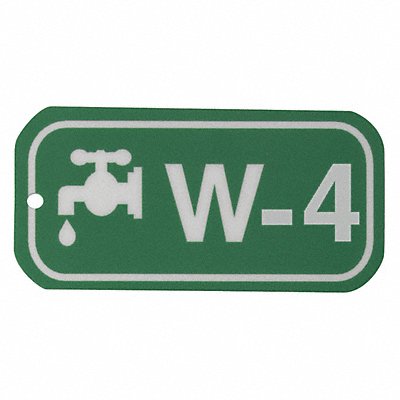 BRADY 105647 Lockout Tag 1-1/2 H x 3 W 1/8 Hole PK5