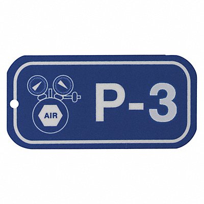BRADY 105656 Lockout Tag 1-1/2 H x 3 W 1/8 Hole PK5