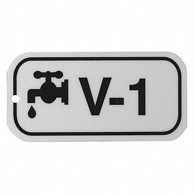 BRADY 105664 Lockout Tag 1-1/2 Hx3 W 1/8 Hole PK5