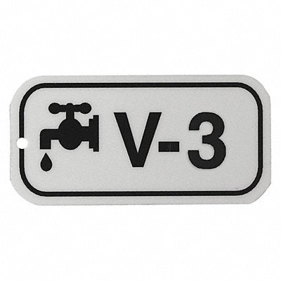 BRADY 105706 Lockout Tag 1-1/2 H x 3 W 1/8 Hole PK25