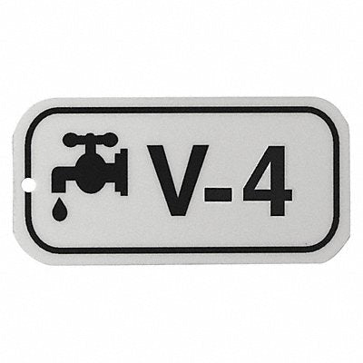 BRADY 105707 Lockout Tag 1-1/2 H x 3 W 1/8 Hole PK25