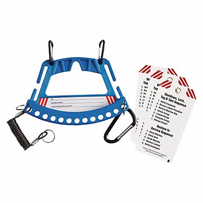 BRADY 148862 Lockout Station 5-1/4 H x 7-3/4 W