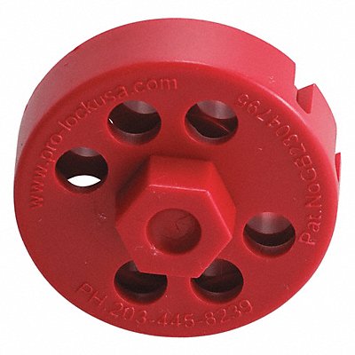BRADY 122244 Cable Lockout Red Nylon