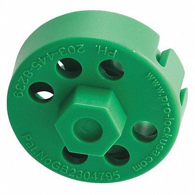 BRADY 122246 Cable Lockout Green Nylon
