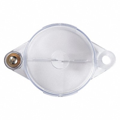 BRADY 145581 Gate Valve Lockout Clear 1-3/8 H x 3 L