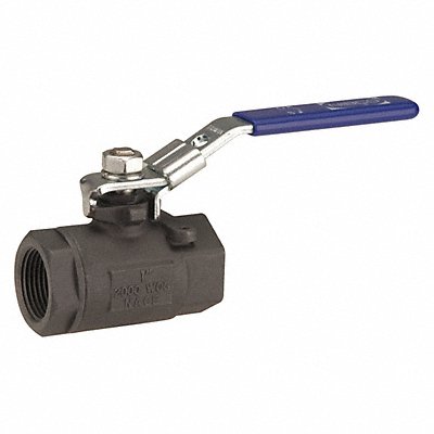 CHEMTROL NL94T56 Manual 2-Way Ball Valve NPT Carbon Steel