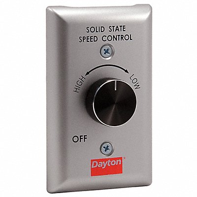 DAYTON 48C172 Speed Control 115V AC 6 A Dial