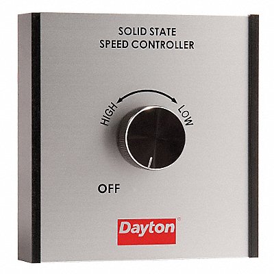 DAYTON 48C173 Speed Control 115V AC 10 A Dial