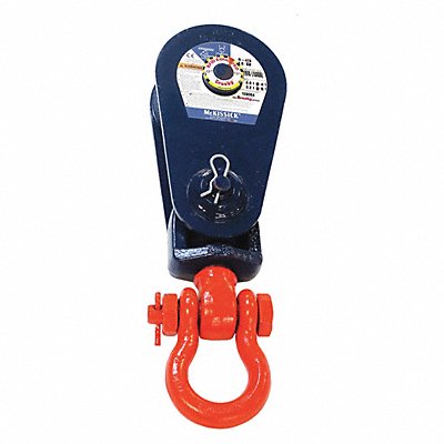 CROSBY 109064 Pulley Block Shackle 3/8 -1/2 Rope dia