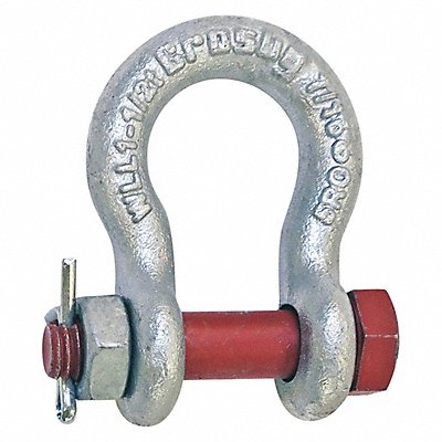 CROSBY 1019677 Anchor Shackle 70 000 lb Carbon Steel