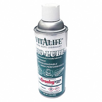 CROSBY 1039004 ChainWireRope Lube 12 oz Aerosol