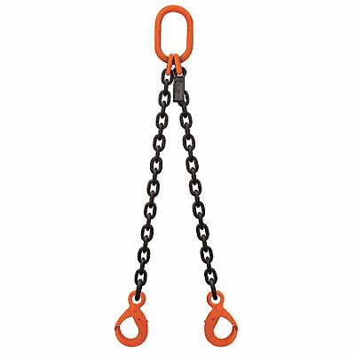 STREN-FLEX SF1603G10DOL Chain Sling 1/2 in Size G100 3 ft L DOL