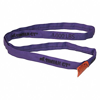 STREN-FLEX SIMIAN GT SFERSST110 Round Sling Endless 10 ft L 6 000 lb Cap