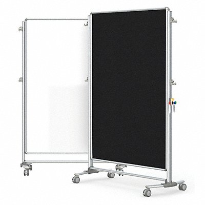 GHENT NEX224MFP95 DryErase Brd Magnetic Porcelain 52-3/8 W
