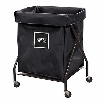 ROYAL BASKET TRUCKS G08KKXXFA3ONN X-Frame Cart 8.9 cu ft Black Vinyl