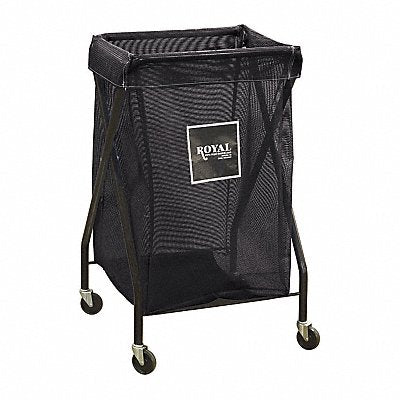 ROYAL BASKET TRUCKS G06KKXXMA3ONN X-Frame Cart 6.7 cu ft Black Mesh