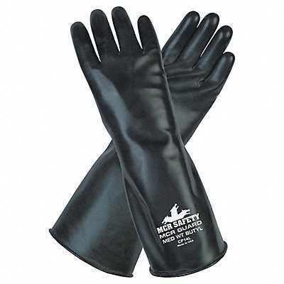 MCR SAFETY CP14XL J4422 Chemical Gloves XL 14 in L Smooth PR