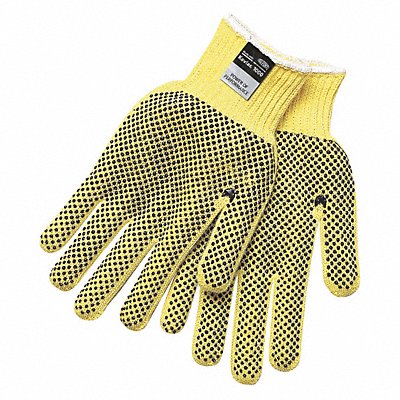 MCR SAFETY 9366LE Cut Resistant Gloves 2 L Yellow/Blk PK12