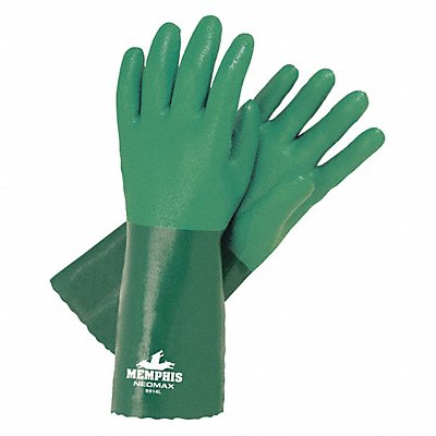 MCR SAFETY 6914XL J4425 Chemical Gloves XL 14 L Sandy PR