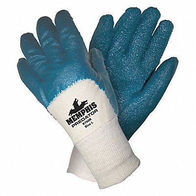 MCR SAFETY 97960L Coated Gloves 3/4 Dip L 11 PR