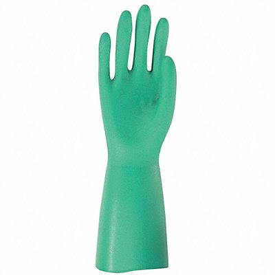 MCR SAFETY 5310 J4450 Chemical Gloves XL Green Nitrile PR