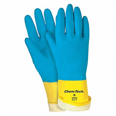 MCR SAFETY 5400S J4445 Chemical Gloves XL 12in. L Straight PK12