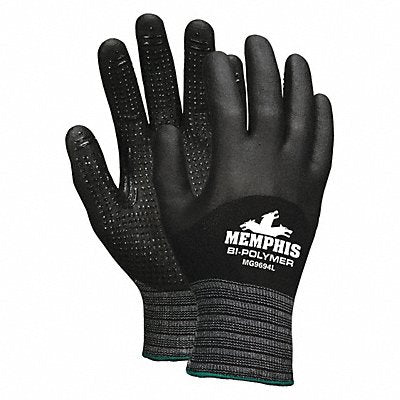 MCR SAFETY MG9694XS Coated Gloves Nylon XS PK12