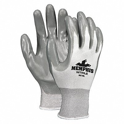 MCR SAFETY 9679XL Coated Gloves Nylon XL PR