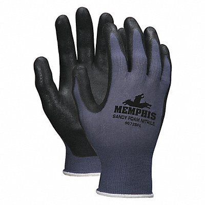 MCR SAFETY 9673SFM PR Coated Gloves 3/4 Dip 9-1/2 M