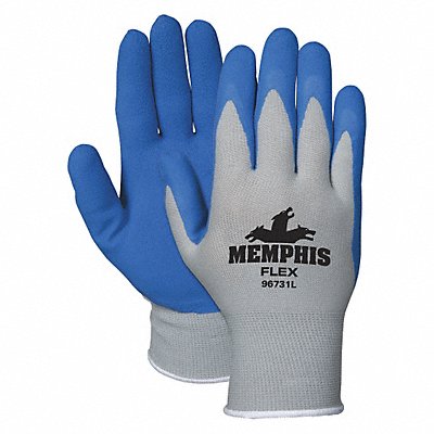 MCR SAFETY 96731M J4464 Coated Gloves Nylon M PR