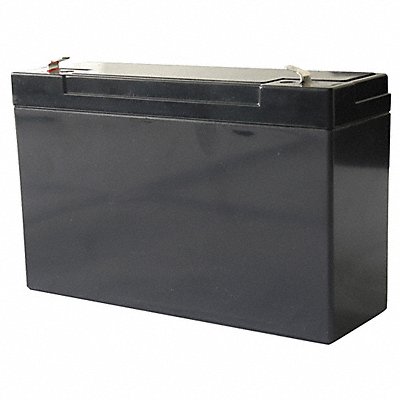 LUMAPRO 48H471 Battery 6V 6hr 3 45/64in Faston