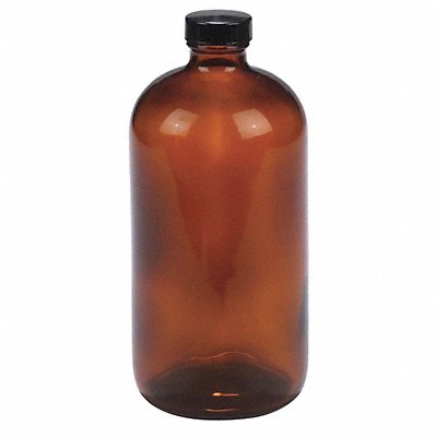 WHEATON 220935 Bottle 174 mm H Amber 78 mm Dia PK24