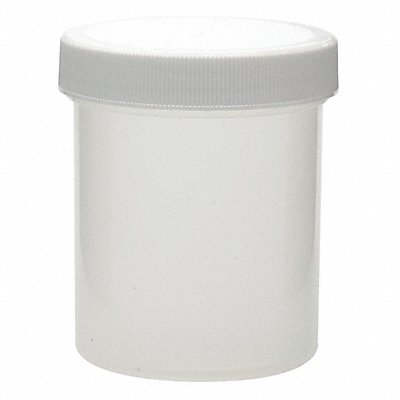 WHEATON W209908 Jar 125 mL 68 mm H White PK36