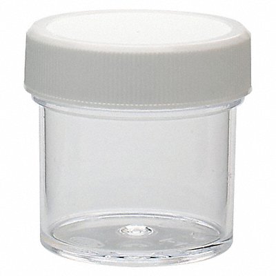 WHEATON W209912 Jar 30 mL 41 mm H White PK72