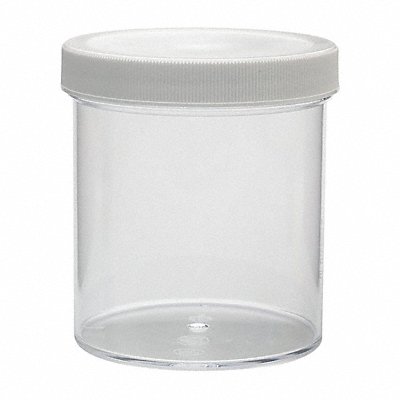 WHEATON W209916 Jar 500 mL 99 mm H White PK24