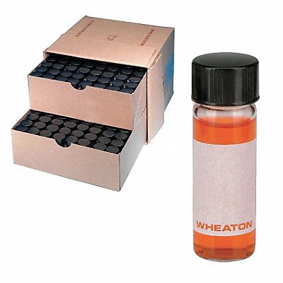 WHEATON 225012 Sample Vial 4 mL 15 mm Dia PK144