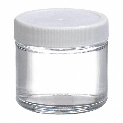 WHEATON W216908 Jar 60 mL 48 mm H Clear PK24