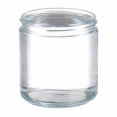 WHEATON W216922 Jar 500 mL 95 mm H Clear PK12