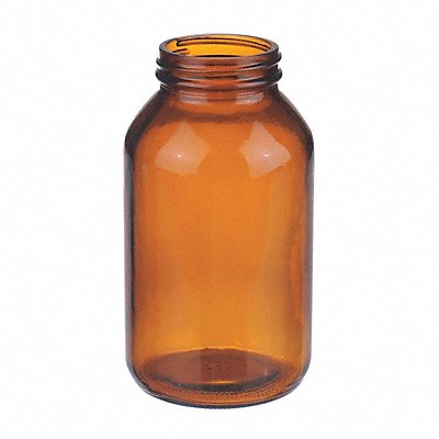 WHEATON W216964 Bottle 146 mm H Amber 80 mm Dia PK60