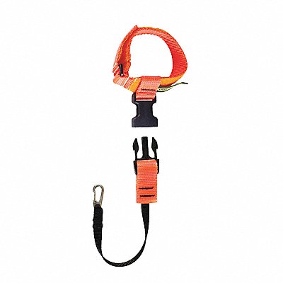 GEARKEEPER TL12008 Tool Lanyard 10 in L Orange 5 lb.