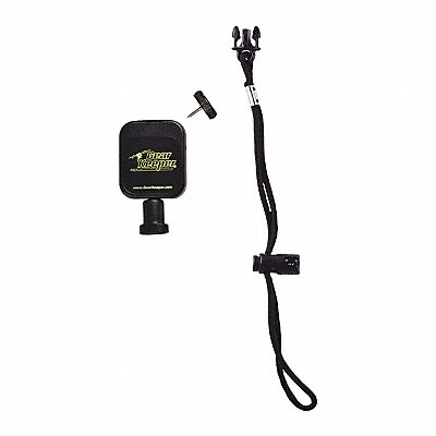 GEARKEEPER RT55602 Retractable Tool Lanyard 14inL 5/32lb SS