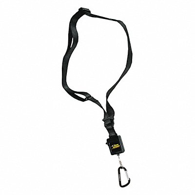 GEARKEEPER TL11048 Shoulder Strap 22 in L Black 3 lb Nylon